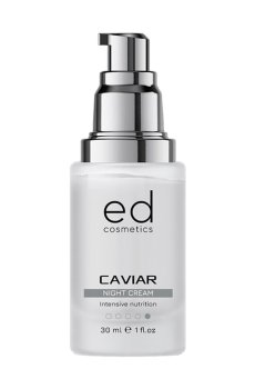 Ночной крем для лица Ed Cosmetics Caviar Night Cream с экстрактом икры, 30 мл