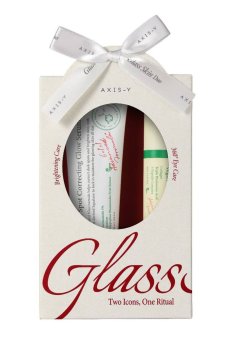 Набор для лица Axis-Y Glass Skin Duo Set (сыворотка, 50 мл + сыворотка для кожи вокруг глаз, 10 мл)