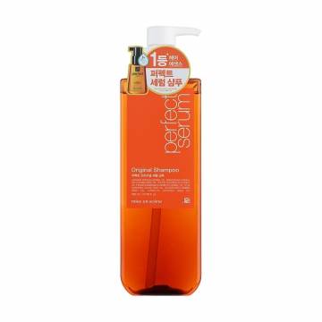 Укрепляющий шампунь для волос Mise En Scene Perfect Serum Shampoo 7 масел, 680 мл Укрепляющий шампунь для волос Mise En Scene Perfect Serum Shampoo 7 масел, 680 мл