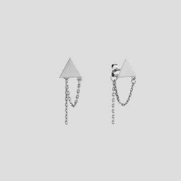 Серебряные серьги Minimal ВС-613р Серебряные серьги Minimal ВС-613р