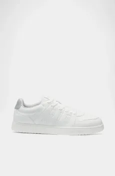 Мужские белые кеды Белый 45 HUGO 8495