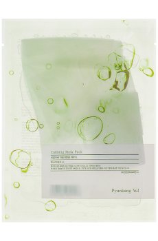 Успокаивающая тканевая маска для лица Pyunkang Yul Calming Mask Pack с центеллой азиатской и экстрактом чайного дерева, 25 мл