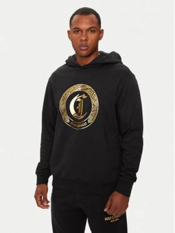 Just Cavalli Світшот 77OAIT01 Чорний Regular Fit Just Cavalli Світшот 77OAIT01 Чорний Regular Fit