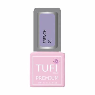 Гель-лак для ногтей Tufi profi Premium French 21 Романтическая сирень, 8 мл Гель-лак для ногтей Tufi profi Premium French 21 Романтическая сирень, 8 мл