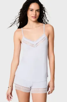 Женский голубой топ ALBANE Голубой S Etam 6550778