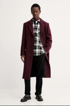 Пальто с добавлением шерсти HUGO Mald2541