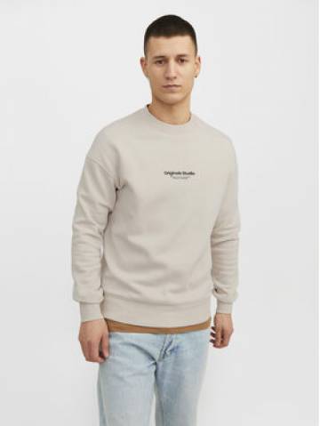 Jack&Jones Світшот Vesterbro 12241694 Бежевий Relaxed Fit Jack&Jones Світшот Vesterbro 12241694 Бежевий Relaxed Fit