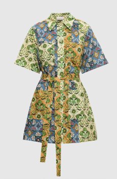 Платье-рубашка Ali Spliced из льна