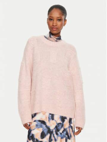 Munthe Светр Taccu 243160724373 Рожевий Loose Fit Munthe Светр Taccu 243160724373 Рожевий Loose Fit