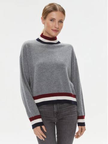 Tommy Hilfiger Гольф WW0WW39536 Сірий Regular Fit