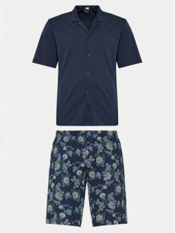 Hanro Піжама Night & Day 75137 Cиній Relaxed Fit Hanro Піжама Night & Day 75137 Cиній Relaxed Fit