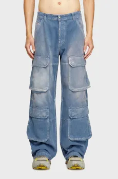 Мужские голубые джинсы D-TOUCH Голубой 31-32 Diesel A15766 09M93