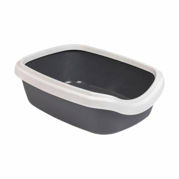 Лоток для кошек Природа Comfort M серый, 41*30*13.5 см, 1 шт Лоток для кошек Природа Comfort M серый, 41*30*13.5 см, 1 шт