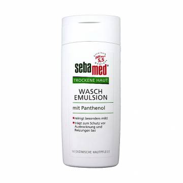 Эмульсия для мытья сухой кожи Sebamed Trockene Haut Wash Emulsion pH 5.5, 200 мл Эмульсия для мытья сухой кожи Sebamed Trockene Haut Wash Emulsion pH 5.5, 200 мл