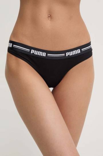 Стринги Puma 2 шт цвет чёрный 907854 Стринги Puma 2 шт цвет чёрный 907854