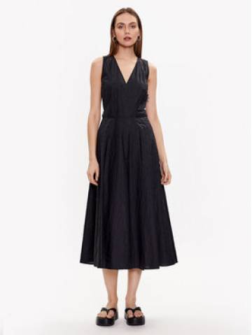TWINSET Літня сукня 231TT2230 Чорний Regular Fit TWINSET Літня сукня 231TT2230 Чорний Regular Fit