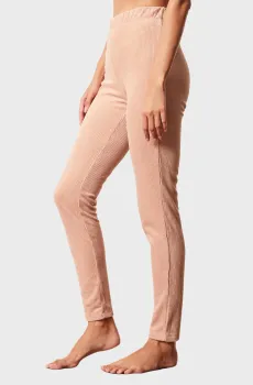 Женские пудровые леггинсы DAVEN Розовый L Etam 6529922
