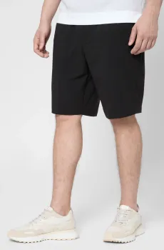 Мужские черные шорты Черный 54 BOSS 50504550;001