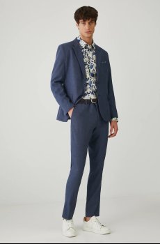 Брюки с примесью льна Medicine