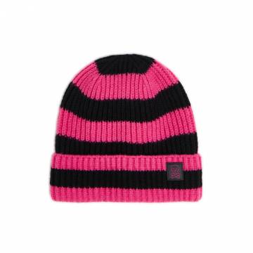 Cropp - Шапка beanie з принтом - яскраво-рожевий Cropp - Шапка beanie з принтом - яскраво-рожевий