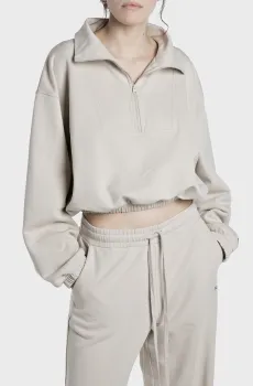 Женская бежевая спортивная кофта Бежевый M Replay W3460 .000.23818P