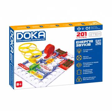 Конструктор электронный DOKA 201 схема, 16*26*6 см, от 8 лет (D70706) Конструктор электронный DOKA 201 схема, 16*26*6 см, от 8 лет (D70706)