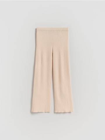 Reserved - Трикотажні штани з додаванням віскози - пастельний рожевий - 264DB-03X