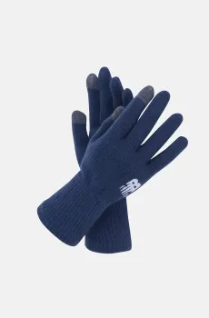 Синие перчатки Knit Gloves Синий ONESIZE New Balance LAH13006NGO