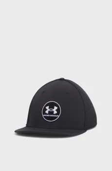 Мужская черная кепка M DRIVE MID STR Черный S-M Under Armour 1389887-001
