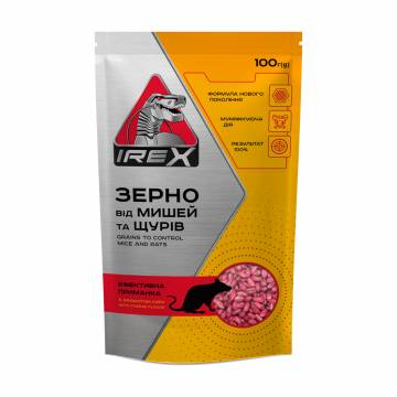 Зерно Irex от мышей и крыс, с ароматом сыра, 100 г Зерно Irex от мышей и крыс, с ароматом сыра, 100 г