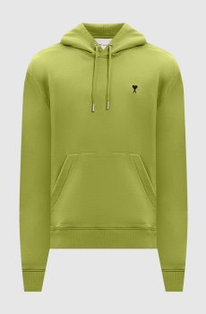 Зеленые худи с вышивкой эмблемы