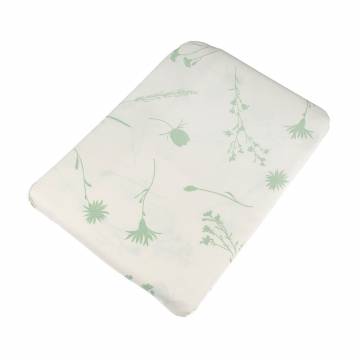 Простыня бязевая Home Line Васильки, зеленые на белом, 150*215 см (163079) Простыня бязевая Home Line Васильки, зеленые на белом, 150*215 см (163079)