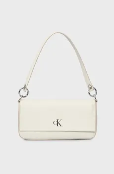 Женская белая сумка MINIMAL Белый ONESIZE Calvin Klein LV04K3161G