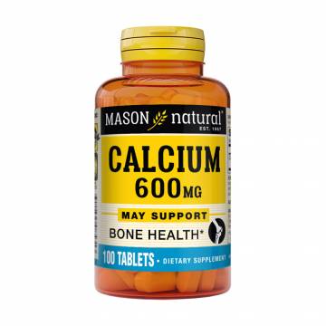 Кальций Mason Natural Calcium 600 мг, 100 таблеток Кальций Mason Natural Calcium 600 мг, 100 таблеток