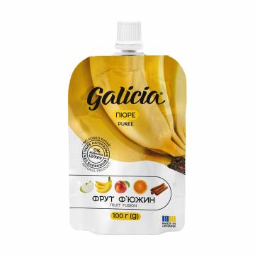 Пюре Galicia Фрут фьюжин, 100 г Пюре Galicia Фрут фьюжин, 100 г