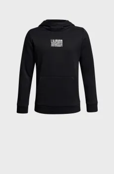 Детское черное худи UA Armour Flc Retro Grphc HD Черный 8 Under Armour 6003812-001
