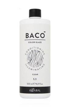 Уценка! Кондиционер для окрашивания волос Kaaral Baco Color Glaze Conditioning Illuminating Clear, 500 мл
