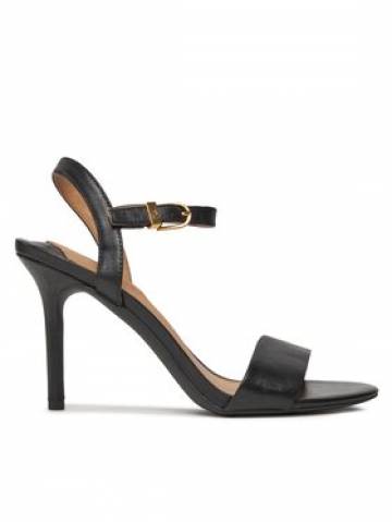 Lauren Ralph Lauren Босоніжки 802940588001 Чорний Lauren Ralph Lauren Босоніжки 802940588001 Чорний