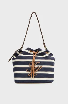 Женская сумка в полоску ELEV SUMMER BUCKET STRIPE Разноцветный ONESIZE Tommy Hilfiger AW0AW18401