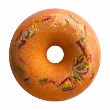 Шипучее средство для ванн Milky Dream Пенный Donut Лайм и маракуйя, оранжевый, 140 г Шипучее средство для ванн Milky Dream Пенный Donut Лайм и маракуйя, оранжевый, 140 г