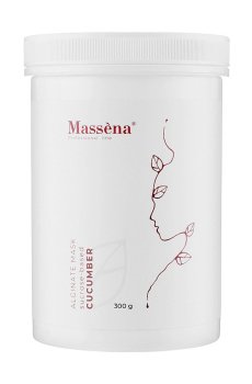 Альгинатная маска для лица Massena Alginate Mask Cucumber на основе сахарозы, 300 г