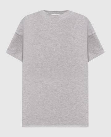 Серая меланжевая футболка BASILUZZO