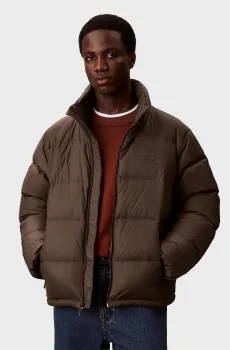 Мужской коричневый пуховик DOWN Коричневый L Calvin Klein LV04LD529G