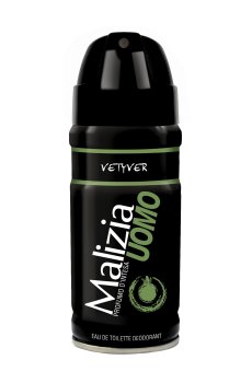 Дезодорант-спрей Malizia Vetiver Deodorant мужской, 150 мл