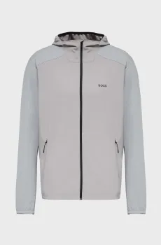 Мужская серая куртка Серый S BOSS 50551077;063
