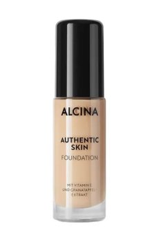 Уценка! Тональный крем для лица Alcina Authentic Skin Foundation, Utralight, 28.5 мл