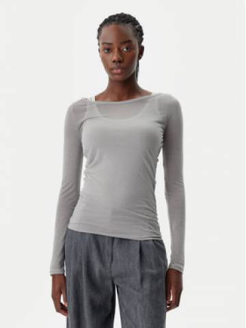 PINKO Блузка 104653 A2CL Сірий Regular Fit PINKO Блузка 104653 A2CL Сірий Regular Fit