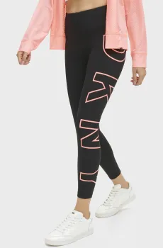 Женские черные леггинсы Черный S DKNY DP3P1960