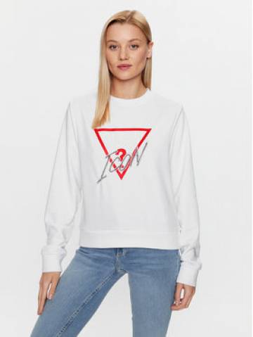 Guess Світшот Icon W3YQ01 KB683 Білий Regular Fit Guess Світшот Icon W3YQ01 KB683 Білий Regular Fit
