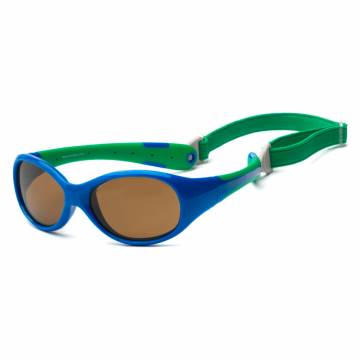 Сонцезахисні окуляри Koolsun Flex синьо-зелені до 3 років (KS-FLRS000) Сонцезахисні окуляри Koolsun Flex синьо-зелені до 3 років (KS-FLRS000)